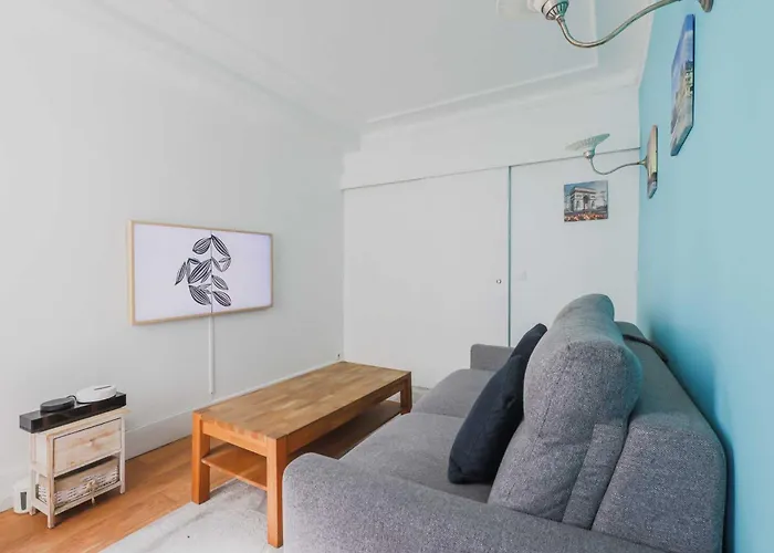 Cosy 1br-2p-montmartre-sacre París